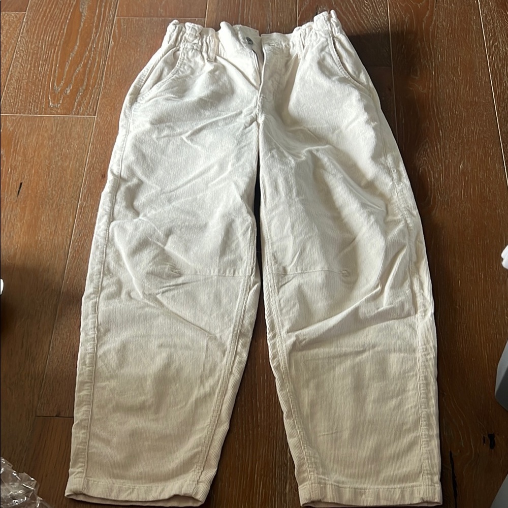 American Eagle Outfitters White Straight Leg Pants